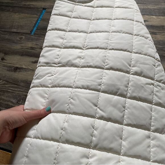 Rebecca Minkoff White Puffer Jacket Size Large - Picture 6 of 8